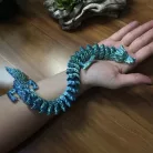 Mozgatható Egyedi Színes 3D Nyomtatott Sárkány