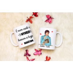  Ő nem csak egy nyuszi...egyedi bögre