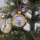 Saját Fotós Karácsonyi Díszgömb – Személyre Szabható Képbetéttel (Arany)