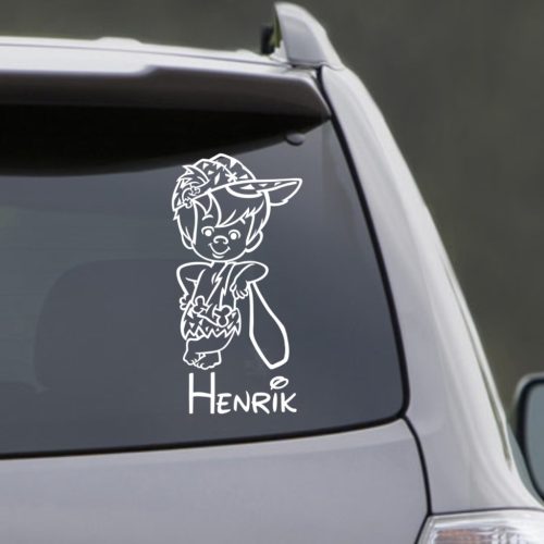 Benő kisfiú autósmatrica
