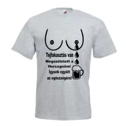 1. Tejfakasztás van férfi póló