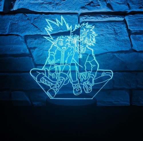Hunter x Hunter 7 színű 3D LED lámpa
