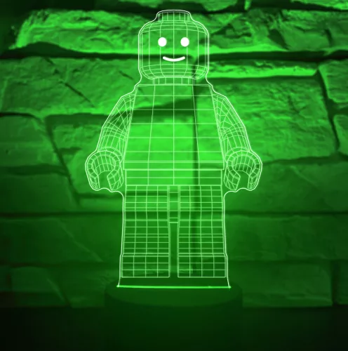Legos LED éjjeli lámpa