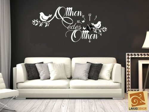 Otthon, édes otthon falmatrica óra