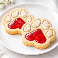 Tappancs Linzer Kiszúró – Mancs Formájú  Süti 