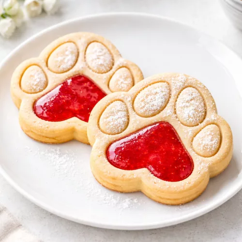 Tappancs Linzer Kiszúró – Mancs Formájú  Süti 
