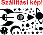 Sötétben világító falmatrica Űrhajós 1