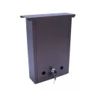 Postaláda Róma 320x210 zárható antik bronz