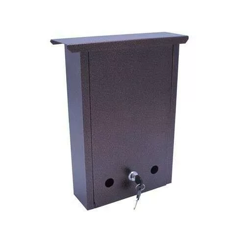 Postaláda Róma 320x210 zárható antik bronz