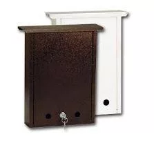Postaláda Róma 320x210 zárható antik bronz