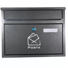 Postaláda Varia antik szürke 350x270x70