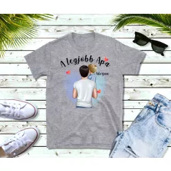 A legjobb apa férfi póló (Fiú)