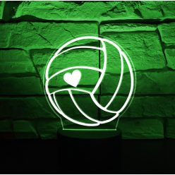 Röplabás teli 3D hatású led lámpa