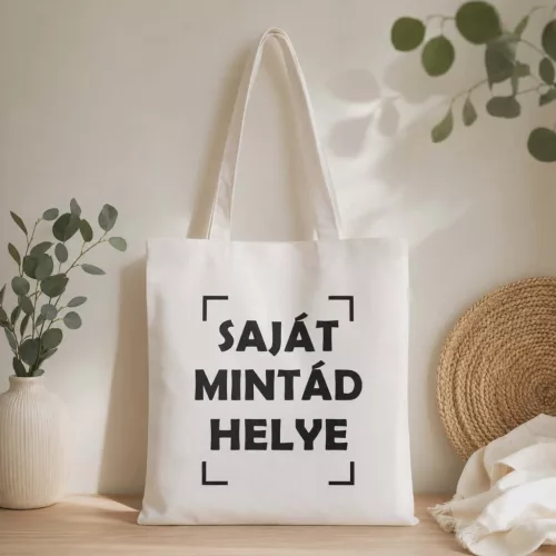 Egyedi, Saját Képes Ballagási Szatyor – Személyre Szabható Vászon Táska Pedagógusoknak (Egyoldalas)