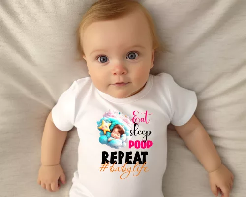 Eat, sleep, poop... baba body