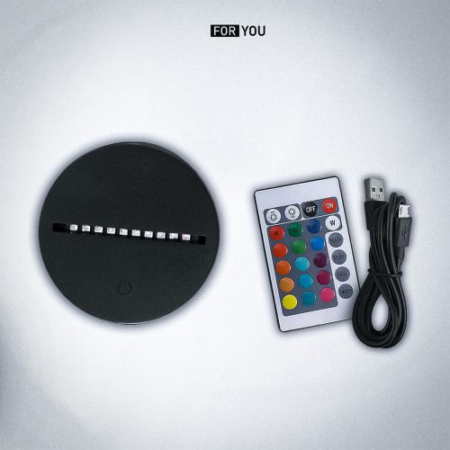 Boldog Karácsonyt 3D hatású Led lámpa