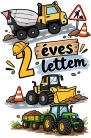 Munkagépes Szülinapi Baba Póló – Vagány Építkezős Ünnepi Felső
