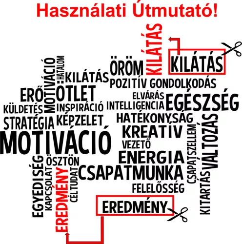 Motivációs idézet falmatrica