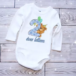 Macis 2 éves lettem szülinapi baba body