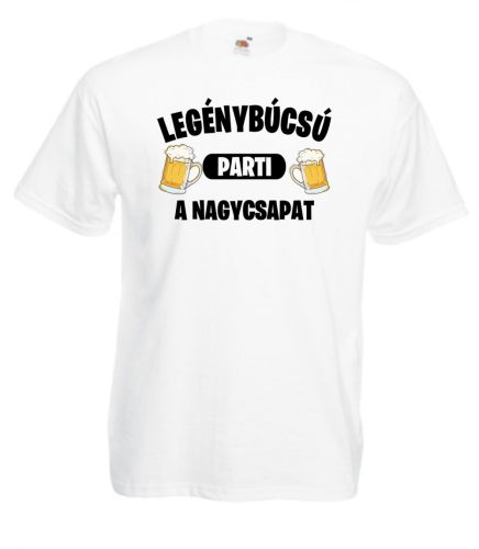Legénybúcsú parti férfi póló