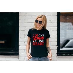 One Love One Heart női póló