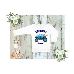 Monster Track szülinapi hosszú ujjú póló