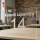 Gravírozott plexi házszámtábla 49×24 cm – Telibe gravírozott