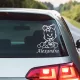 Masnis Baby Kislány Autómatrica Kutyussal – Egyedi Felirattal