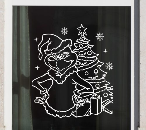 Grinch ablakmatrica
