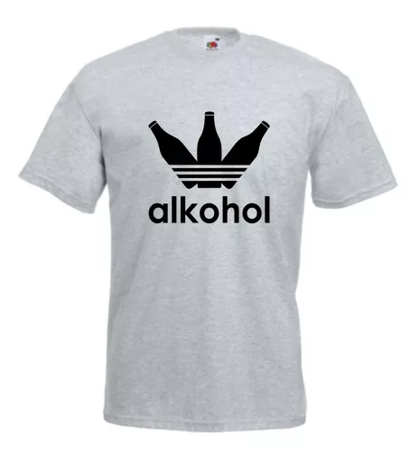 Alkohol férfi Póló