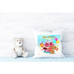 Boldog Szülinapot macis párna