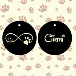   Kör alakú biléta kicsi, végtelen love (1 oldal: név vagy telefonszám)