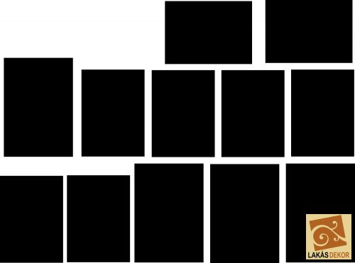 Képkeretek falmatrica