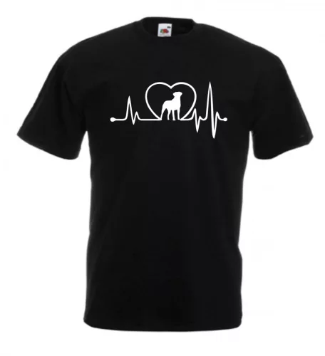 Rottweiler EKG férfi póló