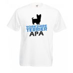 Yorkshire Terrier Apa férfi póló