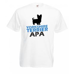 Yorkshire Terrier Apa férfi póló