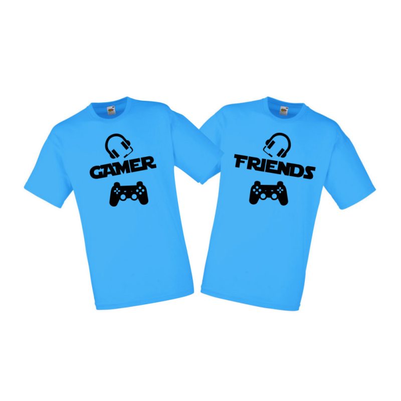 Gamer Friends páros gyerek póló