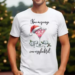 Karácsonyi varázskoktél férfi póló