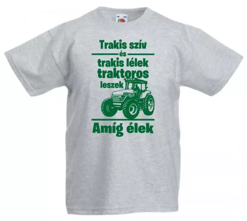 Trakis szív és trakis lélek gyerek póló