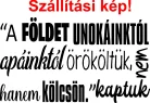 A Földet nem apáinktól örököltük… – Inspiráló idézet falmatrica
