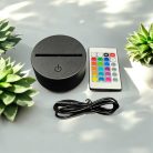 Ritmikus Gimnasztika egyedi névvel 7 színű 3D LED lámpa