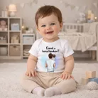 Személyre Szabható Keresztapa Felkérő Baba Body (Kisfiús) – "Lennél a Keresztapukám?"
