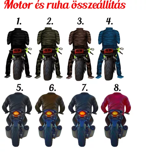Motoros szív, motoros lélek – személyre szabható ajándék bögre