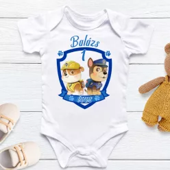 Mancs és barátai szülinapi body (2.változat)