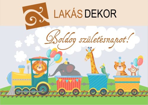 Sok szeretettel születésnapod alkalmából, üdvözlő kártya gyerekeknek