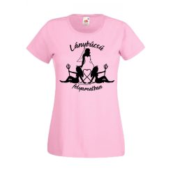 Lánybúcsú folyamatban női póló (6.változat)