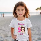 Személyre szabható szülinapi póló lányoknak