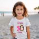 Személyre szabható szülinapi póló lányoknak