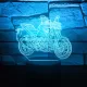 Yamaha mt 03 3D hatású led lámpa