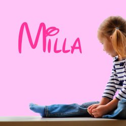 Milla név falmatrica